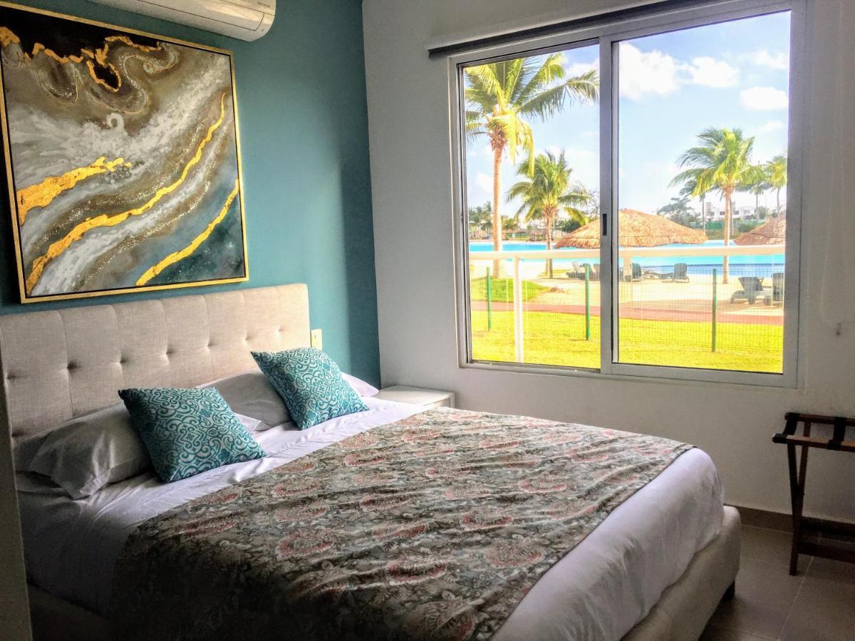 קנקון Escape Al Caribe Con Una Vista Impresionante En Pilarita'S Dream Lagoons מראה חיצוני תמונה