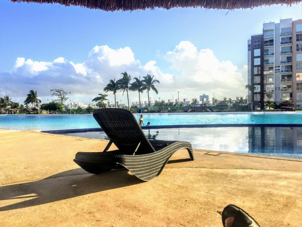 קנקון Escape Al Caribe Con Una Vista Impresionante En Pilarita'S Dream Lagoons מראה חיצוני תמונה