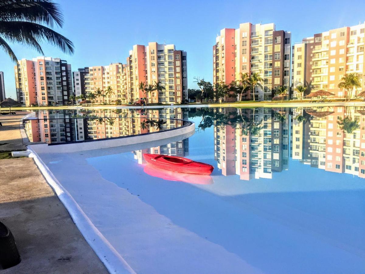 קנקון Escape Al Caribe Con Una Vista Impresionante En Pilarita'S Dream Lagoons מראה חיצוני תמונה