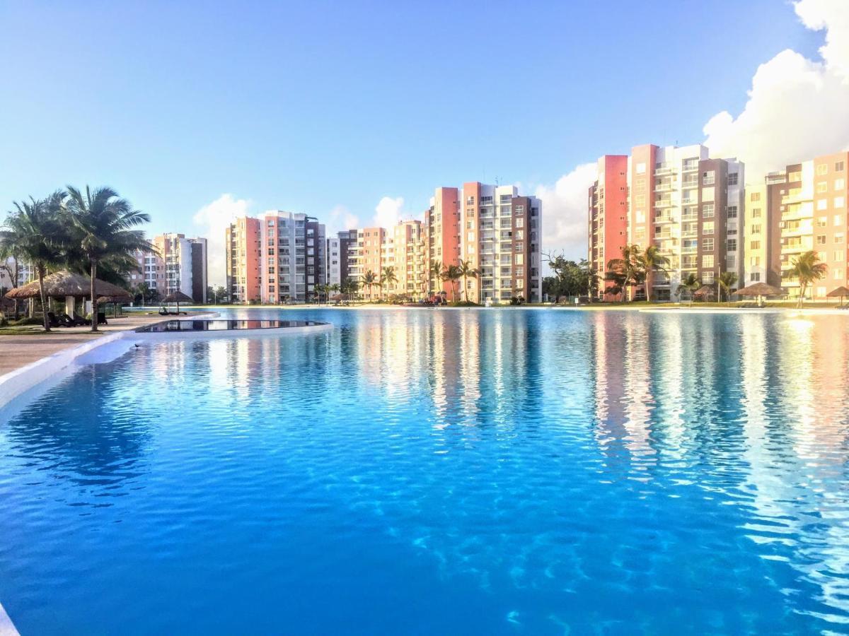 קנקון Escape Al Caribe Con Una Vista Impresionante En Pilarita'S Dream Lagoons מראה חיצוני תמונה