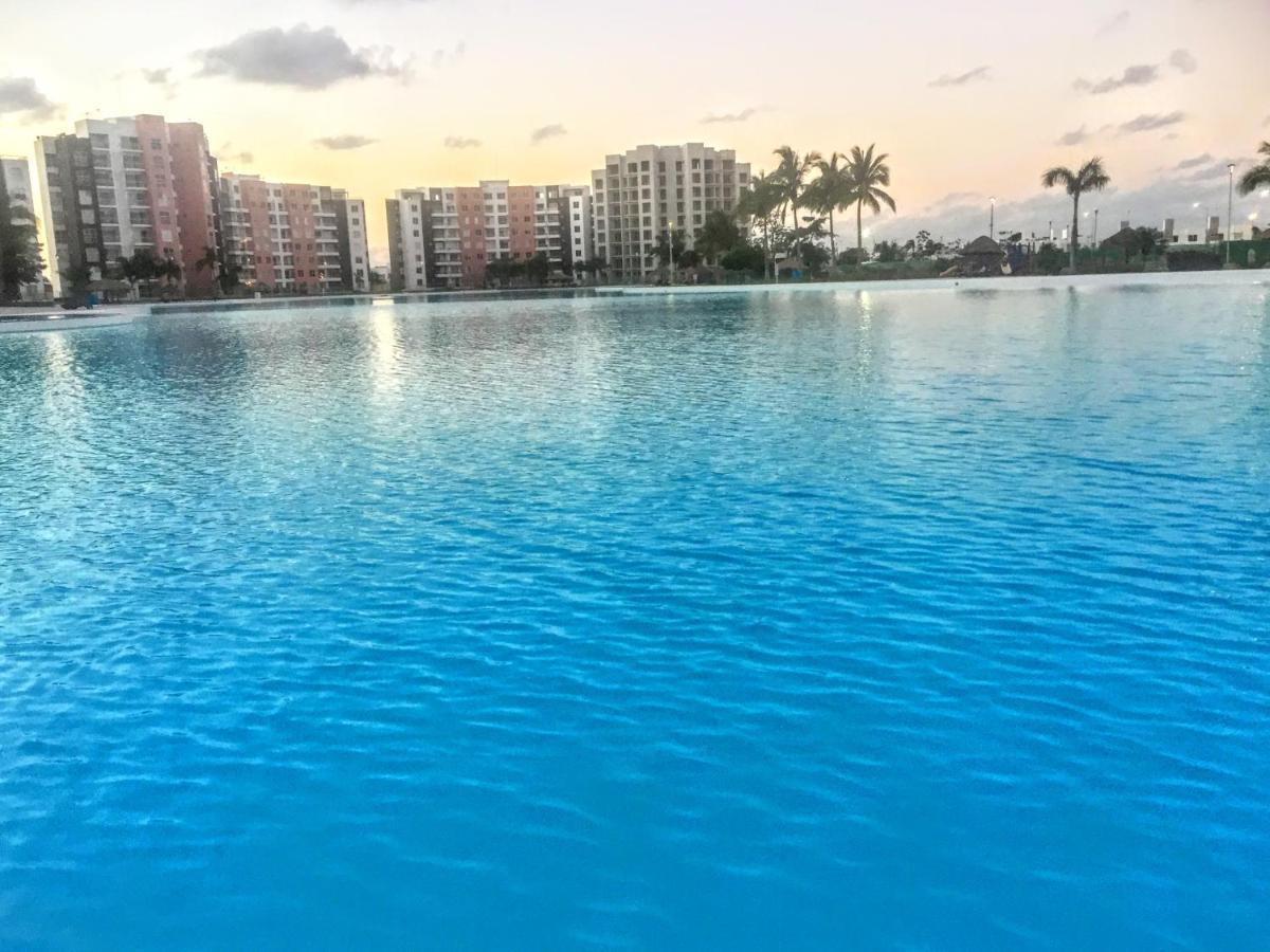 קנקון Escape Al Caribe Con Una Vista Impresionante En Pilarita'S Dream Lagoons מראה חיצוני תמונה