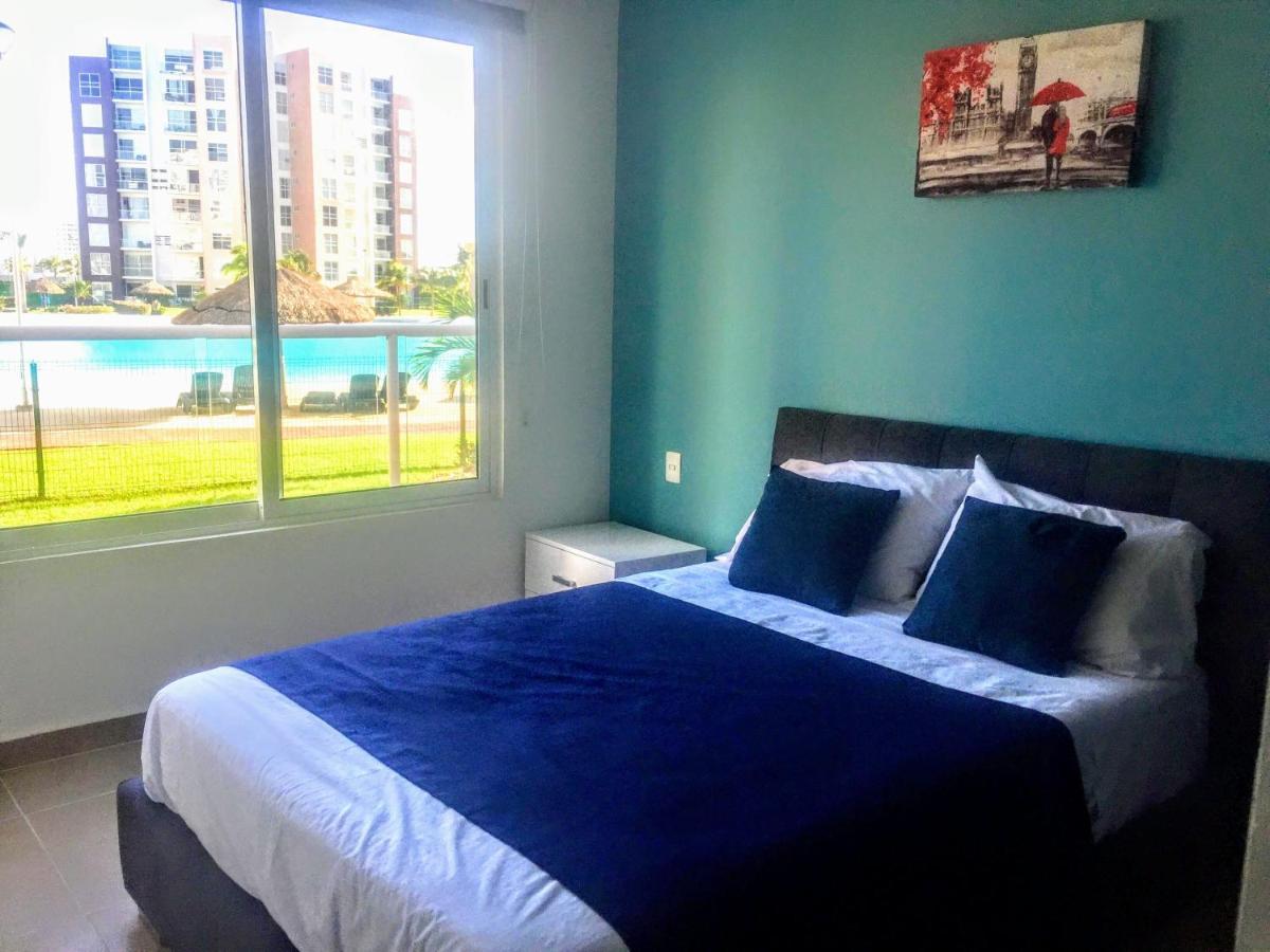 קנקון Escape Al Caribe Con Una Vista Impresionante En Pilarita'S Dream Lagoons מראה חיצוני תמונה