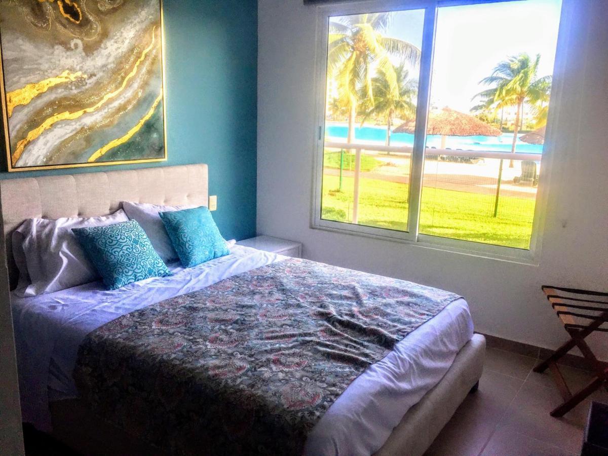 קנקון Escape Al Caribe Con Una Vista Impresionante En Pilarita'S Dream Lagoons מראה חיצוני תמונה