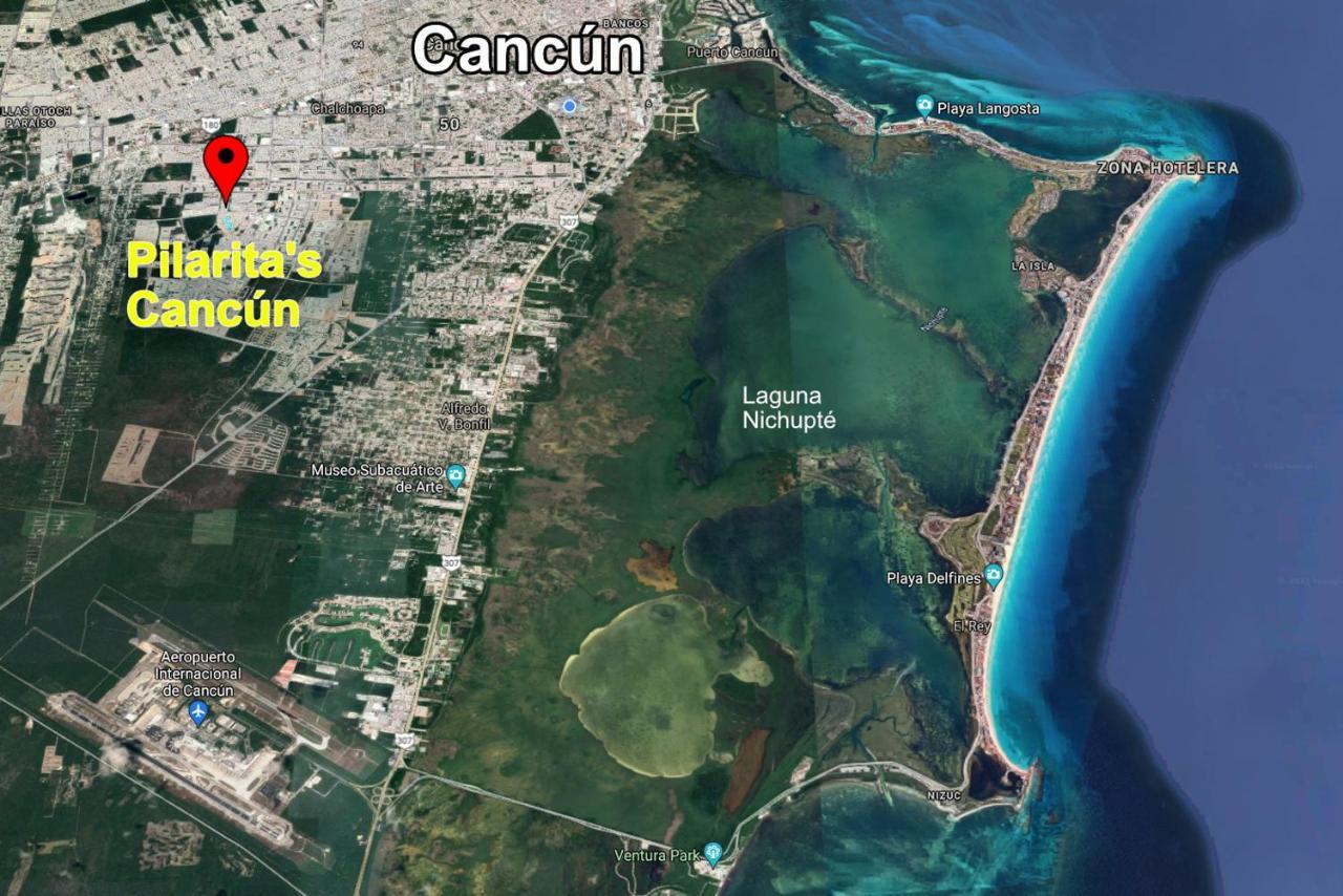קנקון Escape Al Caribe Con Una Vista Impresionante En Pilarita'S Dream Lagoons מראה חיצוני תמונה